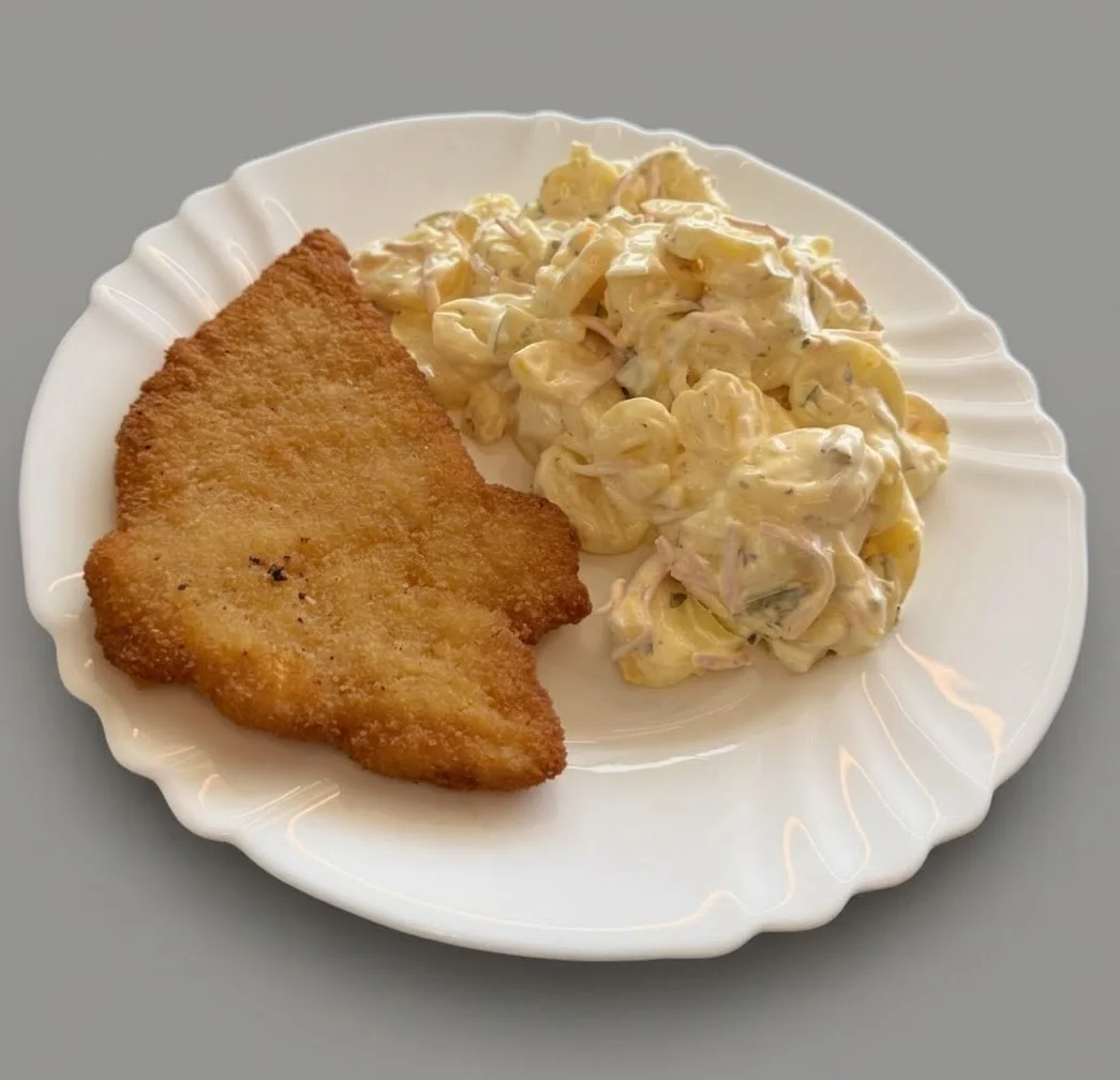 Putenschnitzel mit Kartoffelsalat